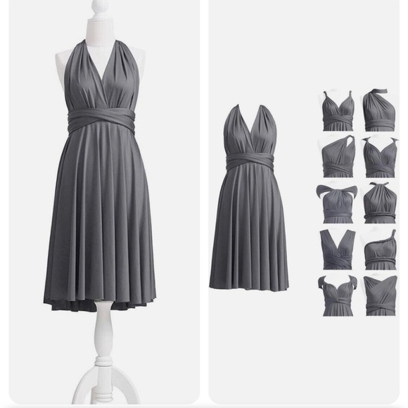 Two Birds Classic Convertible Slit Dress, One Size - Picture 10 of 11